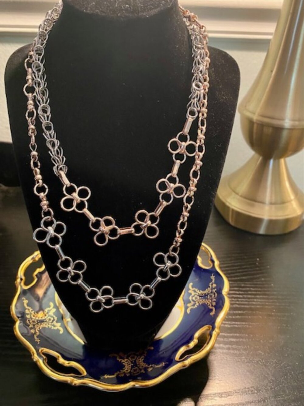 Very Cool Silver and Gold Necklace